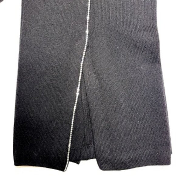 St. John Evening 3-Piece Black Pantsuit w/ Rhinestone Trim – Size 4 - Picture 8 of 12